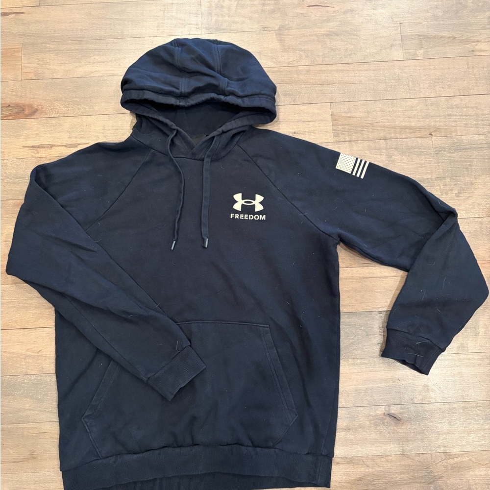 Men's Under Armour 2024 Freedom Flag Hoodie Size Medium